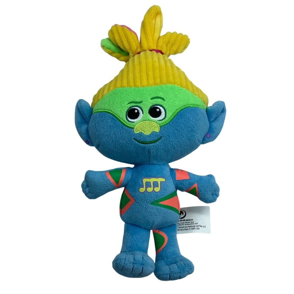 Dreamworks‎ Tresillo Reggeton Trolls World Tour Small Plush Doll Toy 11"